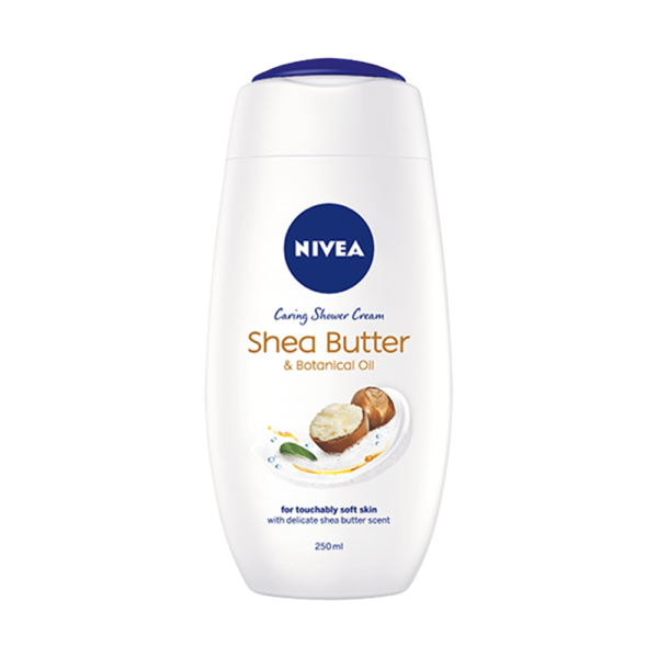 Nivea Shea Butter Botanical Oil Caring Shower Cream