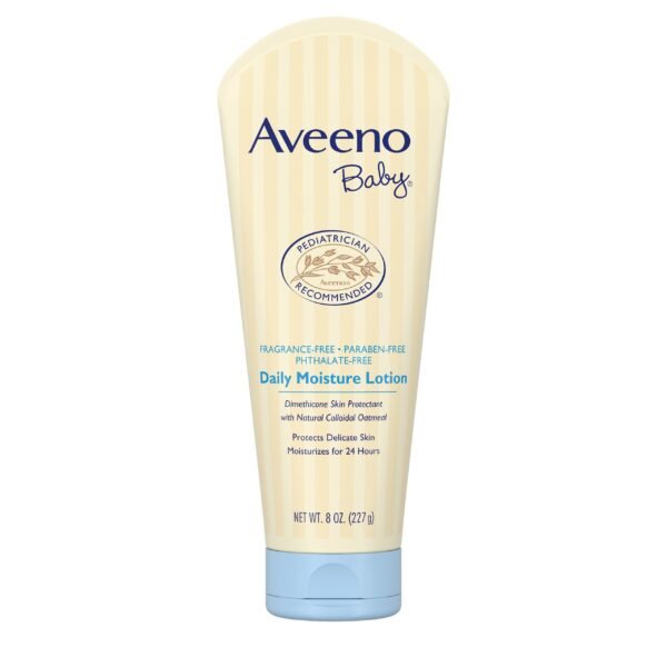 Aveeno Baby Daily Moisture Lotion with Colloidal Oatmeal 8 Oz 227g