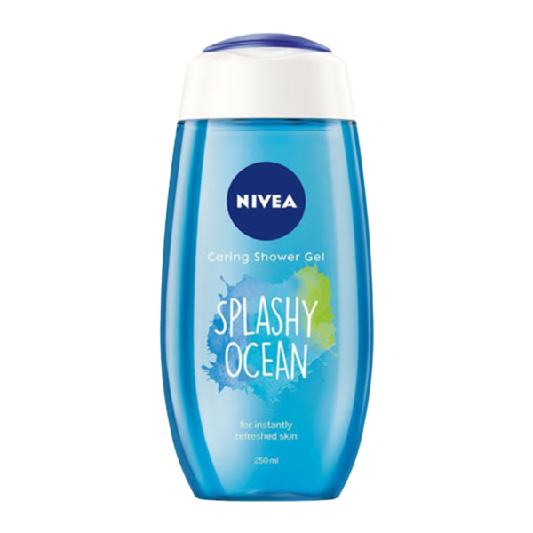 Nivea Caring Shower Gel Splashy Ocean (for instantly refreshed skin) 250ml