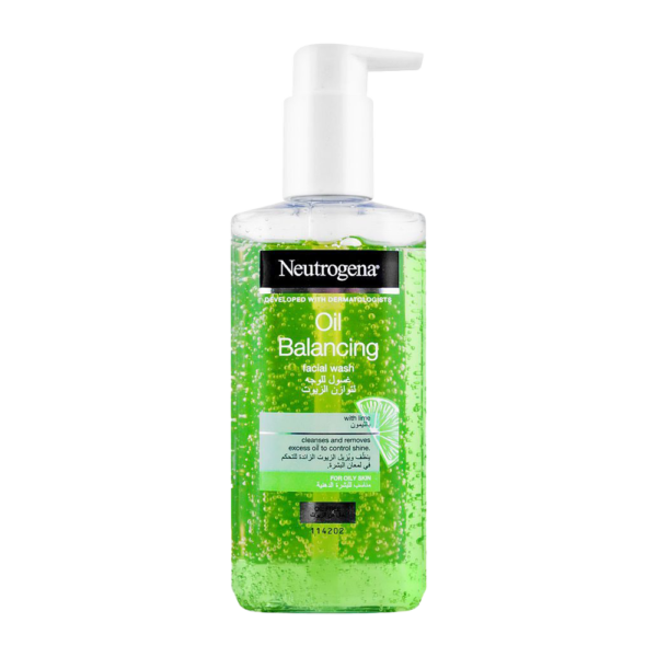 Neutrogena Oil Balancing Facial Wash With Lime