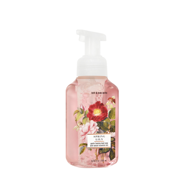 Bath & Body Works, Spring Lily, Gentle Foaming Hand Soap, Natural Essential Oils, 8.75 FL.OZ (259ml)