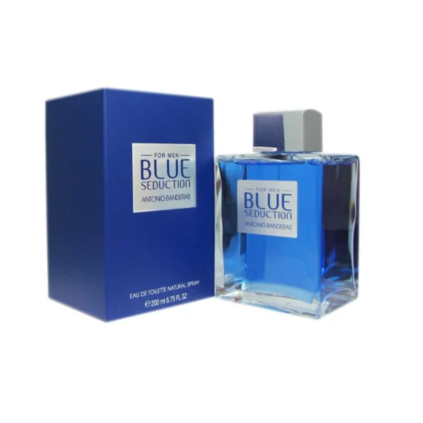 Antonio Banderas Blue Seduction Eau De Toilette for Men 200 ml
