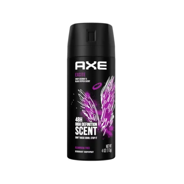 AXE Dark Excite Coconut Black Pepper Scent 48h Non Stop Fresh Spray 150ml