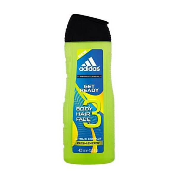Adidas Shower Gel 3 in 1 Get Ready Fresh Energy 400 ml