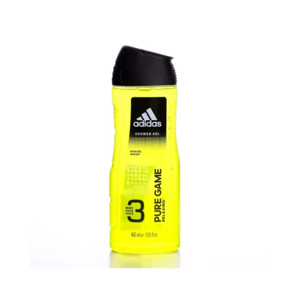Adidas Shower Gel Pure Game Relaxing 400 Ml 13.5 fl Oz