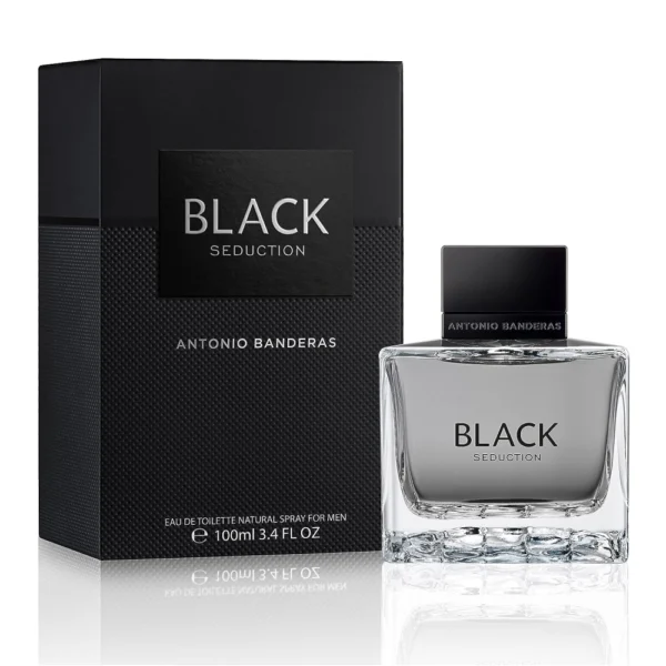 Antonio Banderas Black Seduction Eau De Toilette for Men 100 ml