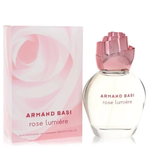 Armand Basi Rose Lumiere Eau De Toilette Spray for Women 100 ml