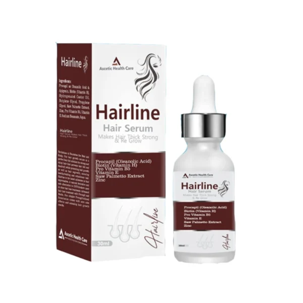 Ascetic Health Care Hairline Hair Serum Makes Hair Thick Strong & Re Grow 30 ML