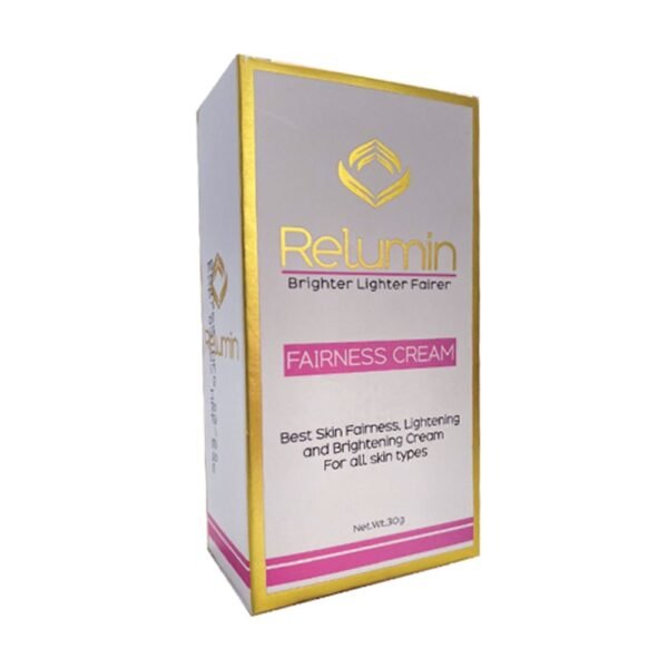 AsraDerm Relumin Fairness Cream Best Skin Fairness, Lightening And Brightening Cream For All Skin Types 30g
