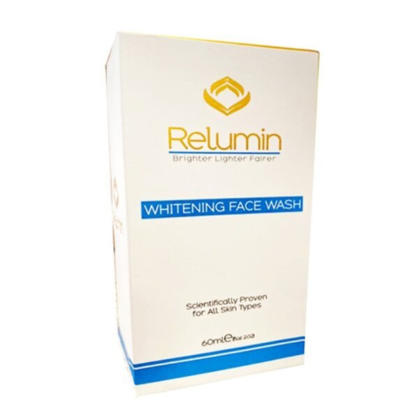 AsraDerm Relumin Brighter Lighter Fairer Whitening Face Wash 60ml (fl oz 2.02)