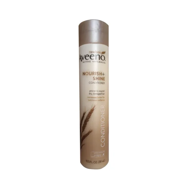 Aveeno Active Naturals Nourish + Shine Conditioner, Increases Luster, For Dry & Damaged Hair 10.5 fl oz