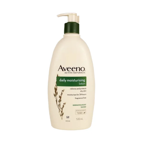 Aveeno Daily Moisturizing Body Lotion with Soothing Oat 18 Fl Oz (532ML)