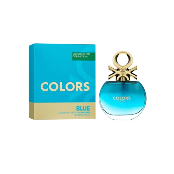 Benetton Colors De Blue Women Eau De Toilette 80 ml