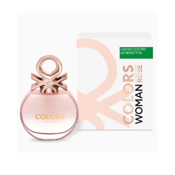 Benetton Colors Rose Eau De Toilette For Women 80ml