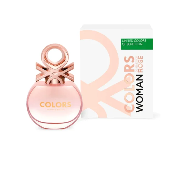 Benetton Colors Rose Eau De Toilette For Women 50ml