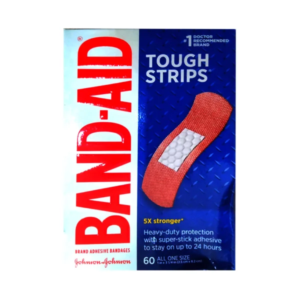 Band-Aid Tough Strips 5x Stronger 60 All one Size