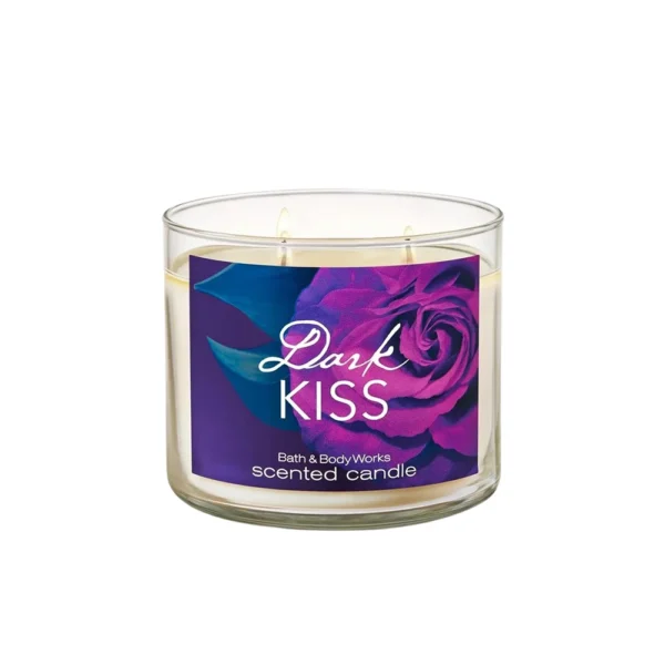 Bath & Body Works 3-Wick Candles Dark Kiss Scented Candle