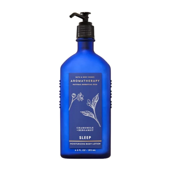 Bath & Body Works Aromatherapy, Sleep Moisturizing Body Lotion, Chamomile & Bergamot 6.5 FL.OZ (192ml)