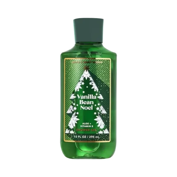 Bath & Body Works Vanilla Bean Noel Aloe & Vitamin E, Shower Gel 10 FL.OZ (295ml)