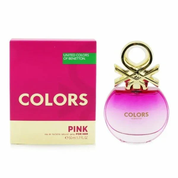 Benetton Colors De Pink Eau De Toilette Spray 50mL