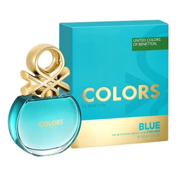 Benetton Colors De Blue Women Eau De Toilette 50 ml