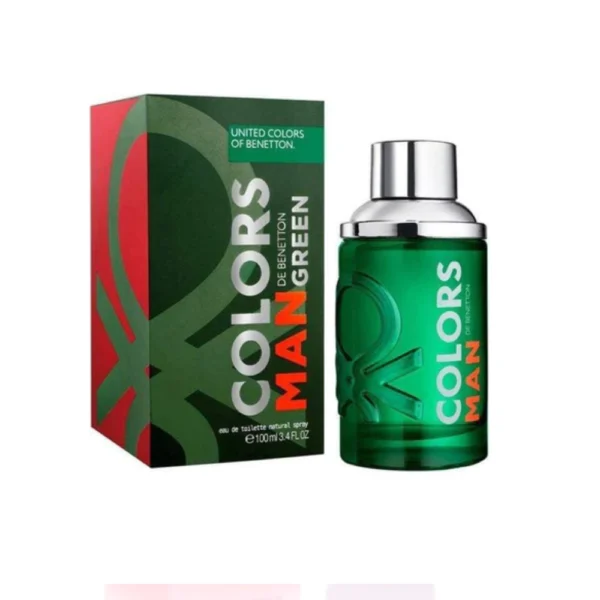 Benetton Colors Man Green Eau De Toilette 100ml