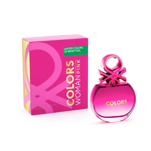 Benetton Colors De pink Women Eau De Toilette 80ml