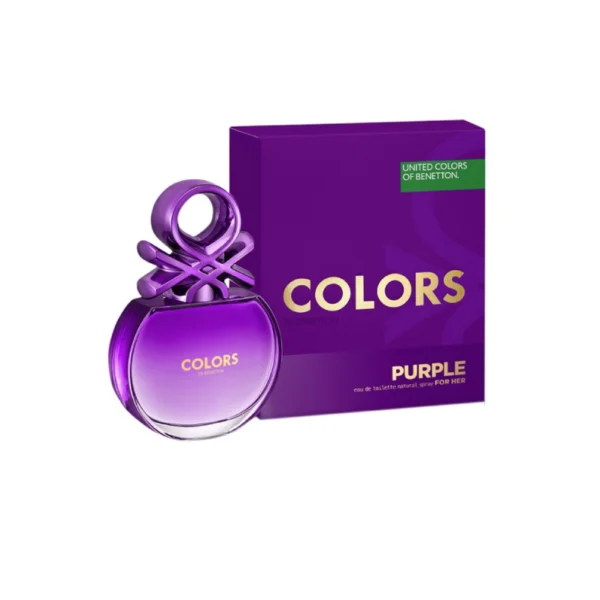 Benetton Colors Women De Purple Eau De Toilette 80ml