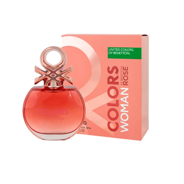 Benetton Colors Woman Rose Intenso Eau De Perfume 80 ml