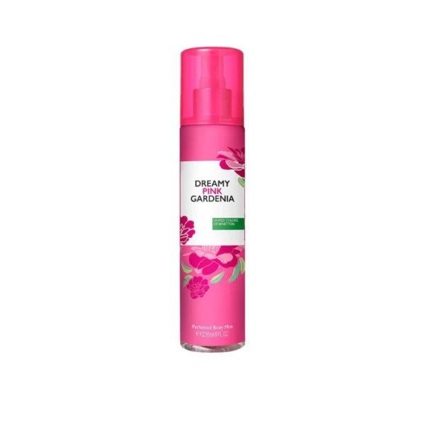 Benetton Body Mist Dreaming Pink Gardenia 236ml