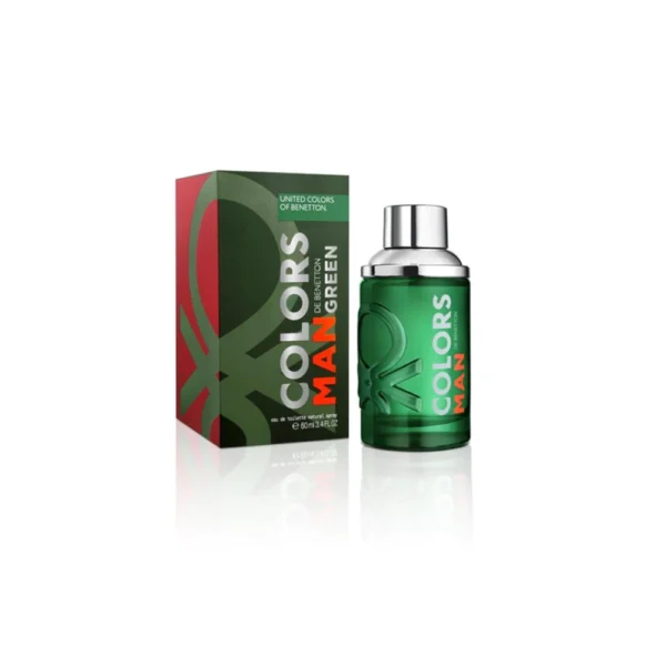 Benetton Green cologne fragrance for men 60ml