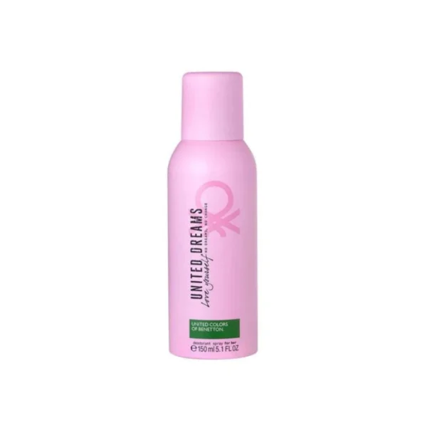 Benetton United Dreams Love Yourself Body Spray For Women 150ml