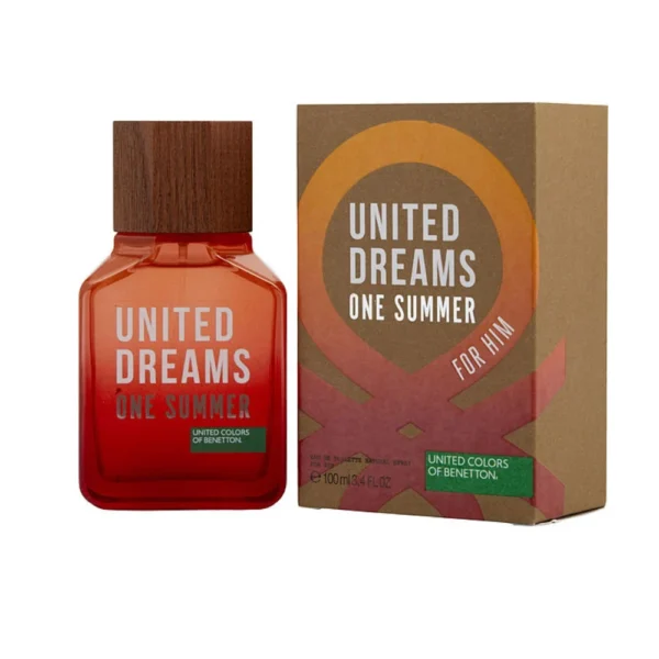 Benetton United Dreams One Summer For Him Eau De Toilette For Men 100ml