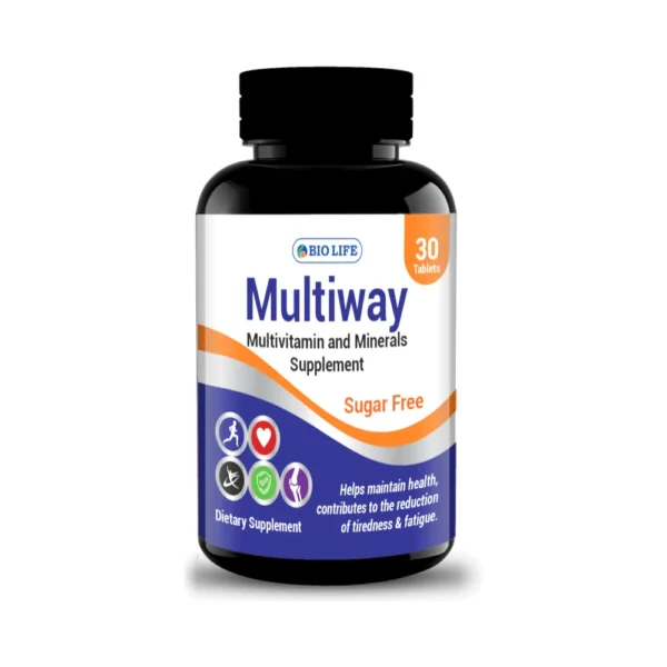 Bio-Life Multiway Multivitamin & Minerals Supplement 30 Tablets