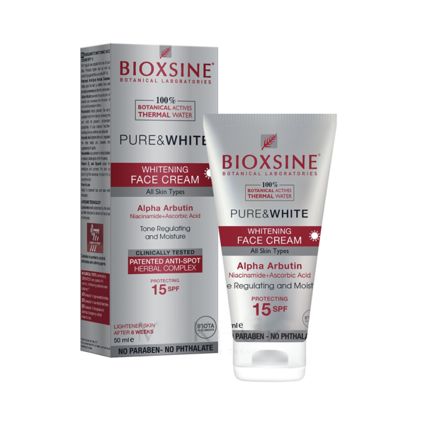 Bioxsine Botanical Active Thermal Water Pure and White Face Cream 50ml