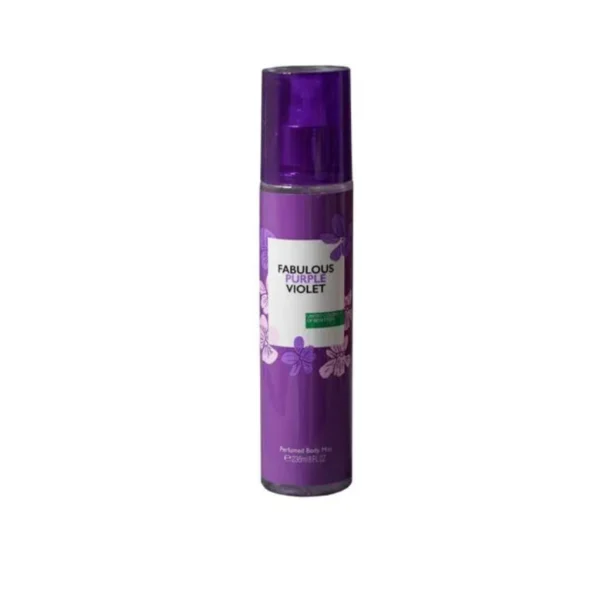 Benetton Body Mist Fabulous Purple Violet 236ml