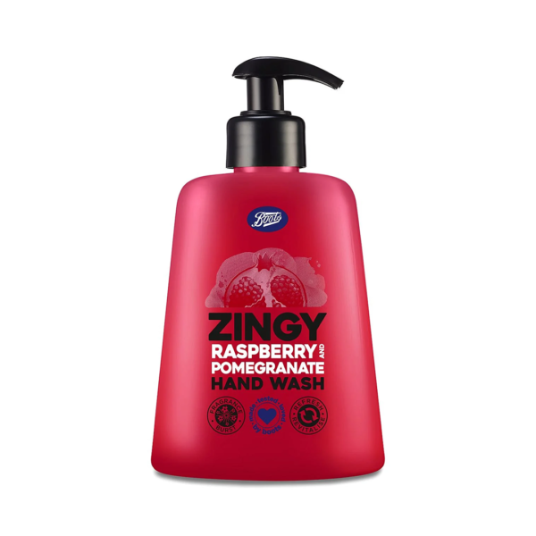 Boots Zingy Raspberry And Pomegranate Hand Wash