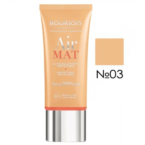 Bourjois Air Mat 24H Foundation Shade Beige Clair 03 30 ml