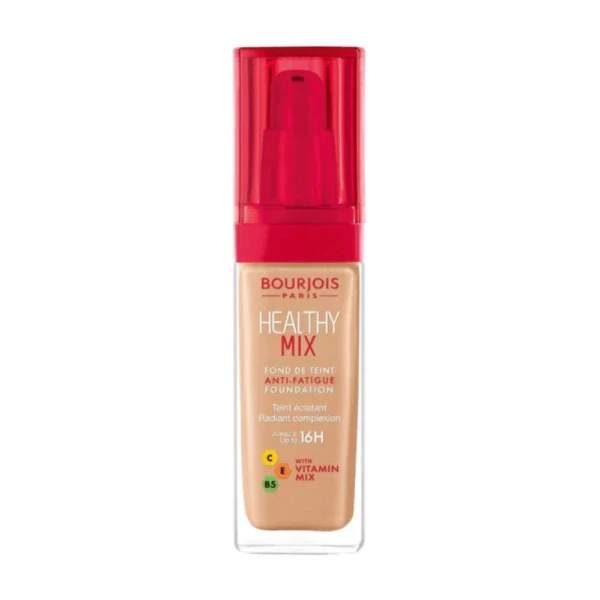 Bourjois Healthy Mix Anti Fatigue Foundation Shade 50 Rose Ivory 30ml
