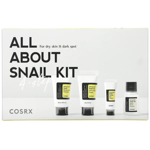 COSRX’s Most Loved 4-step Advanced Snail Trial Kit