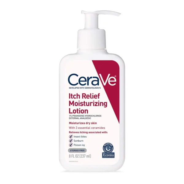 CeraVe Itch Relief Moisturizing Lotion 8 FL OZ