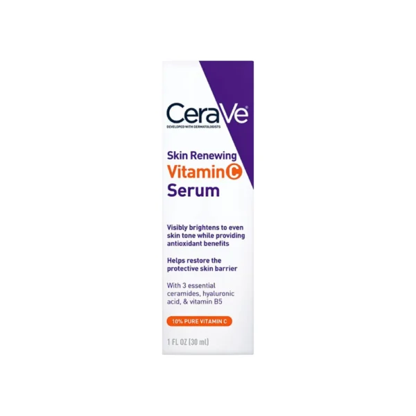 CeraVe Skin Renewing Vitamin C Face Serum with Hyaluronic Acid 1 fl oz