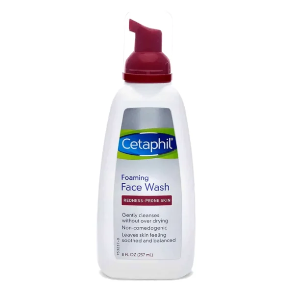 Cetaphil Foaming Face Wash Redness-Prone Skin 8 Fl oz (237mL)