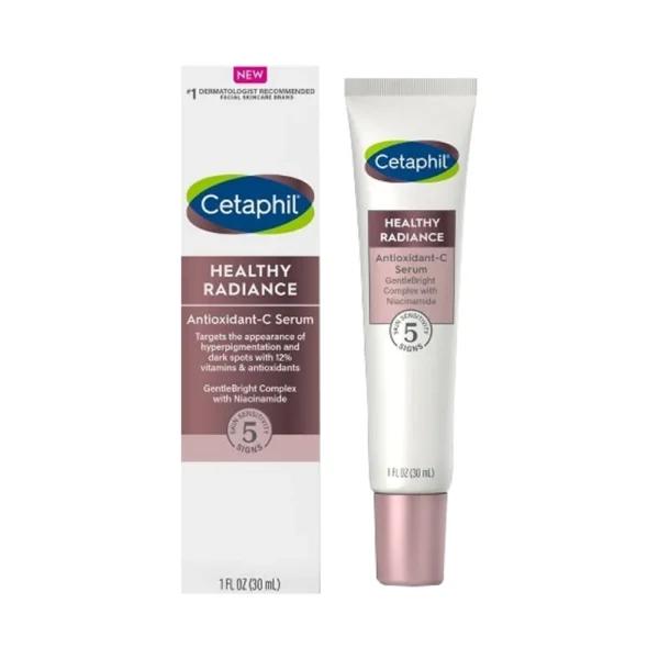 Cetaphil Healthy Radiance Antioxidant-C Serum, Gentle Bright Complex 1FL.OZ 30ml