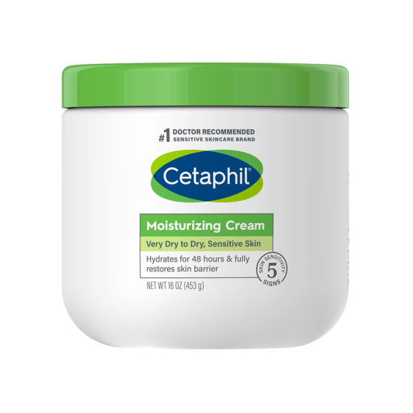 Cetaphil Hydrating Moisturizing Cream for Dry to Very Dry, Sensitive Skin, 16 Oz