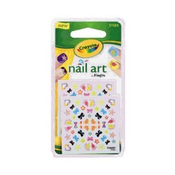 Crayola Nail Art Decals #31503 (3 Pack)