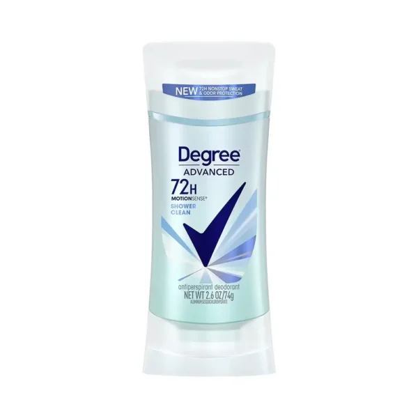 Degree Advanced 72H Shower Clean Deodorant 2.6 Oz