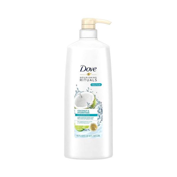 Dove Nourishing Rituals Coconut & Hydration Shampoo, 40 floz