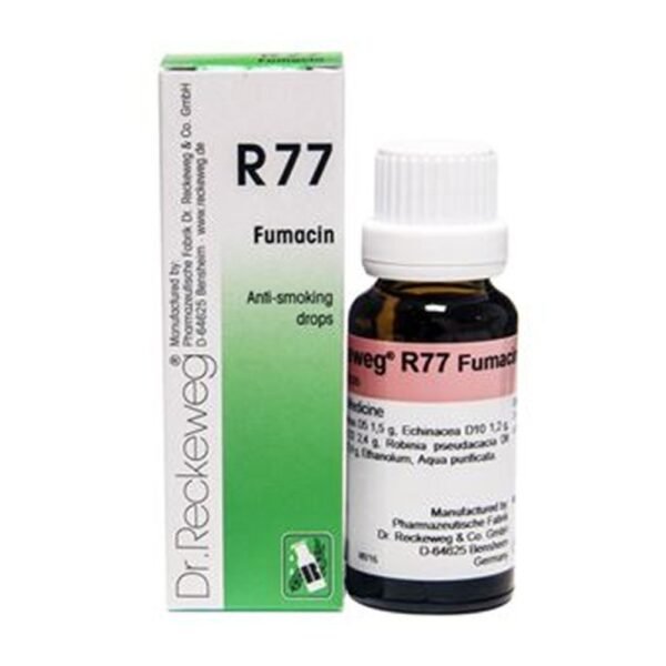 Dr. Reckeweg R 77 Fumacin, Anti-Smoking Drops, 22ml