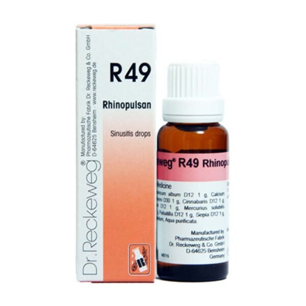 Dr. Reckeweg R 49 Rhinopulsan Sinusitis Drops 22ml